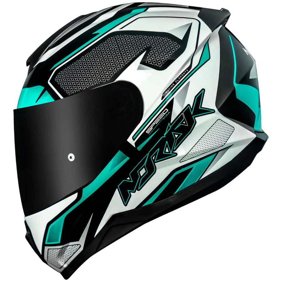 Capacete Norisk Razor Speedmax Preto/Verde