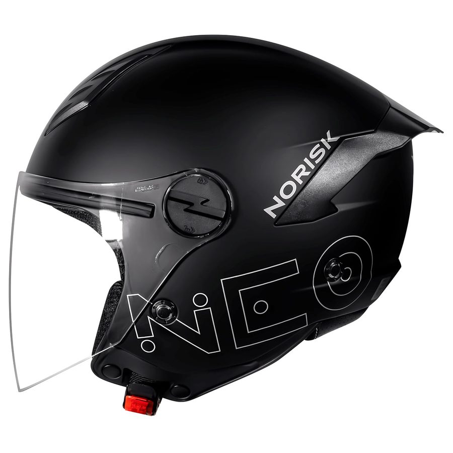 Capacete Norisk Neo Solid Preto Fosco