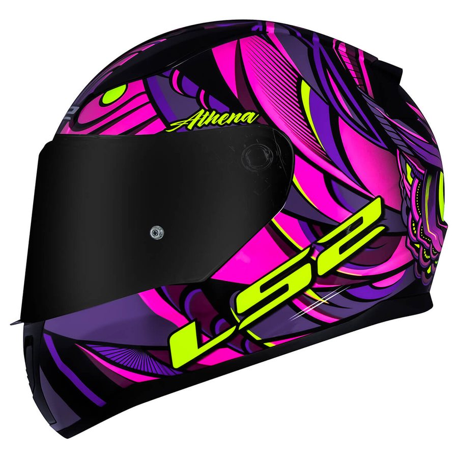 Capacete LS2 FF353 Rapid Athena Roxo