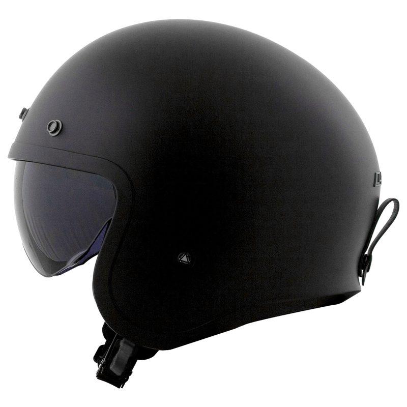 Capacete LS2 OF599 Spitfire Preto Fosco