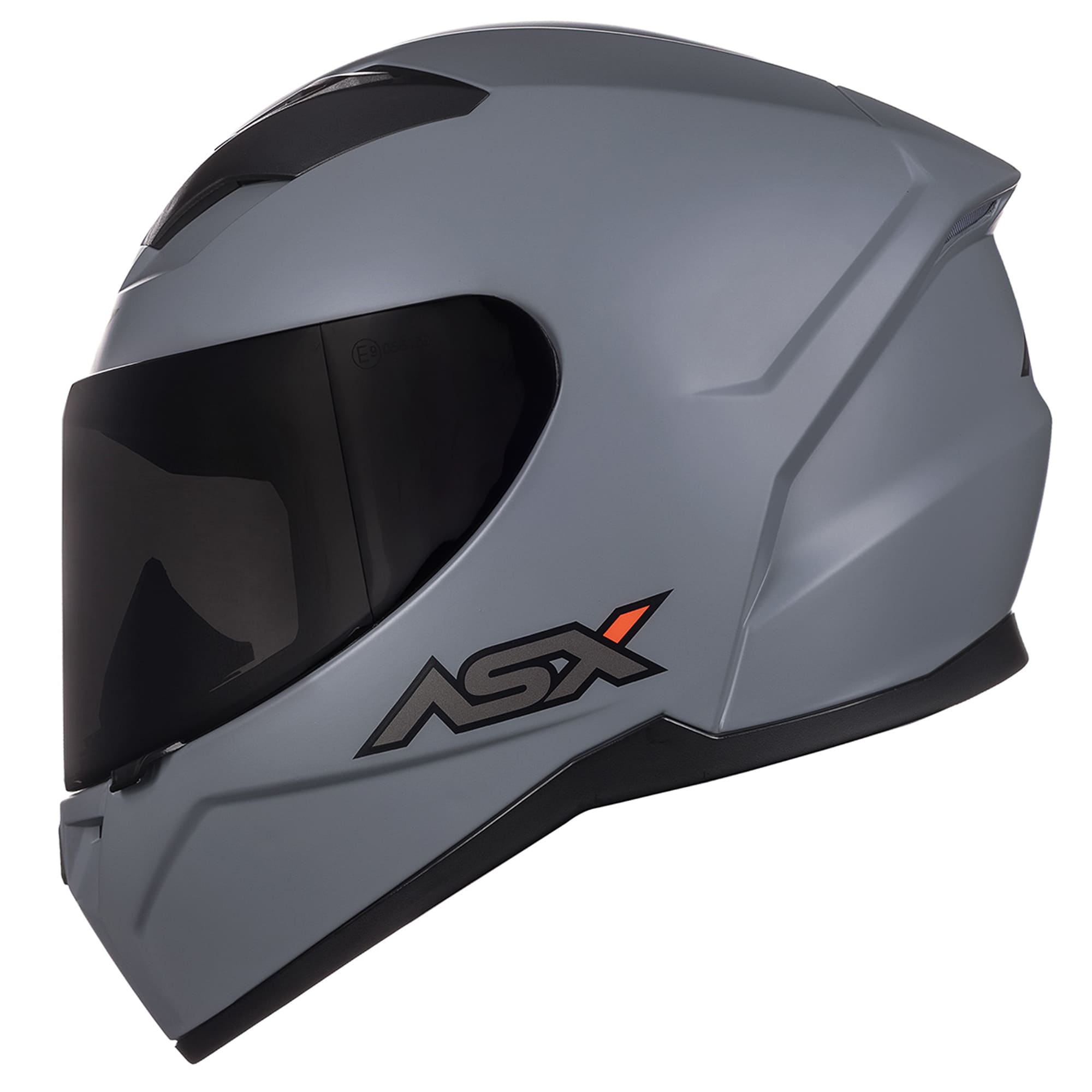 Capacete ASX City Solid - Cinza Fosco