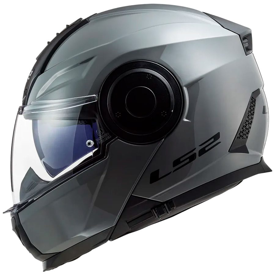 Capacete LS2 FF902 Scope Nardo Grey Articulado/Robocop - Cinza