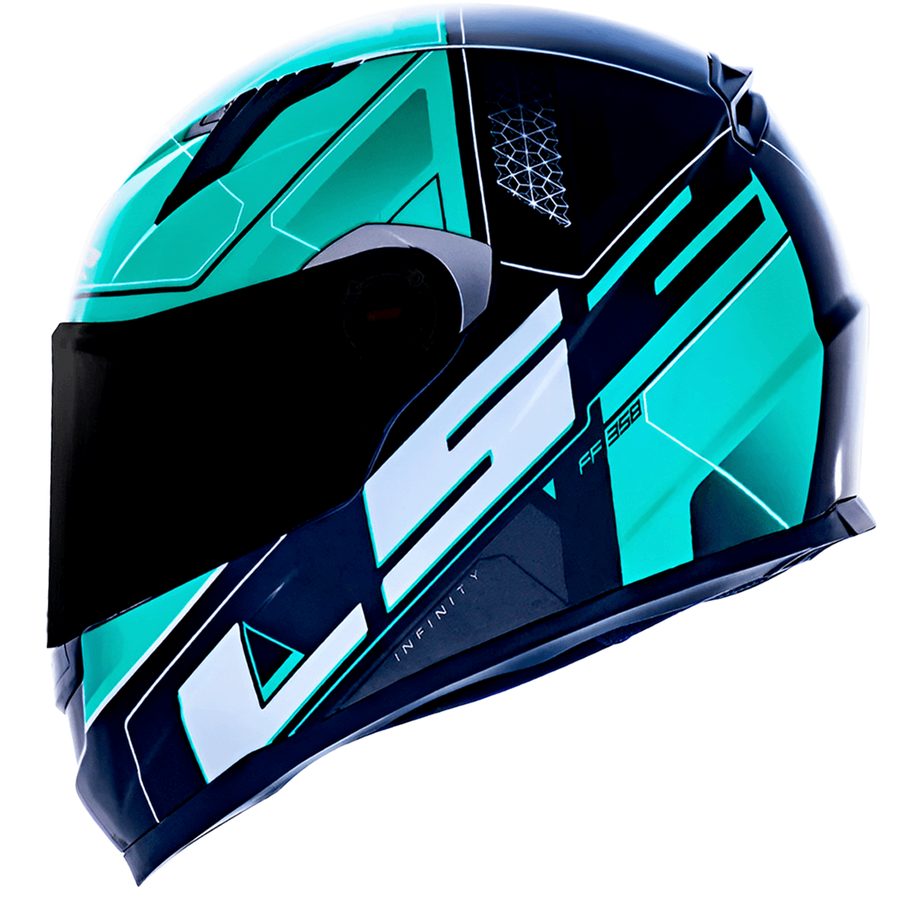 Capacete LS2 FF358 Ultra Preto/Verde
