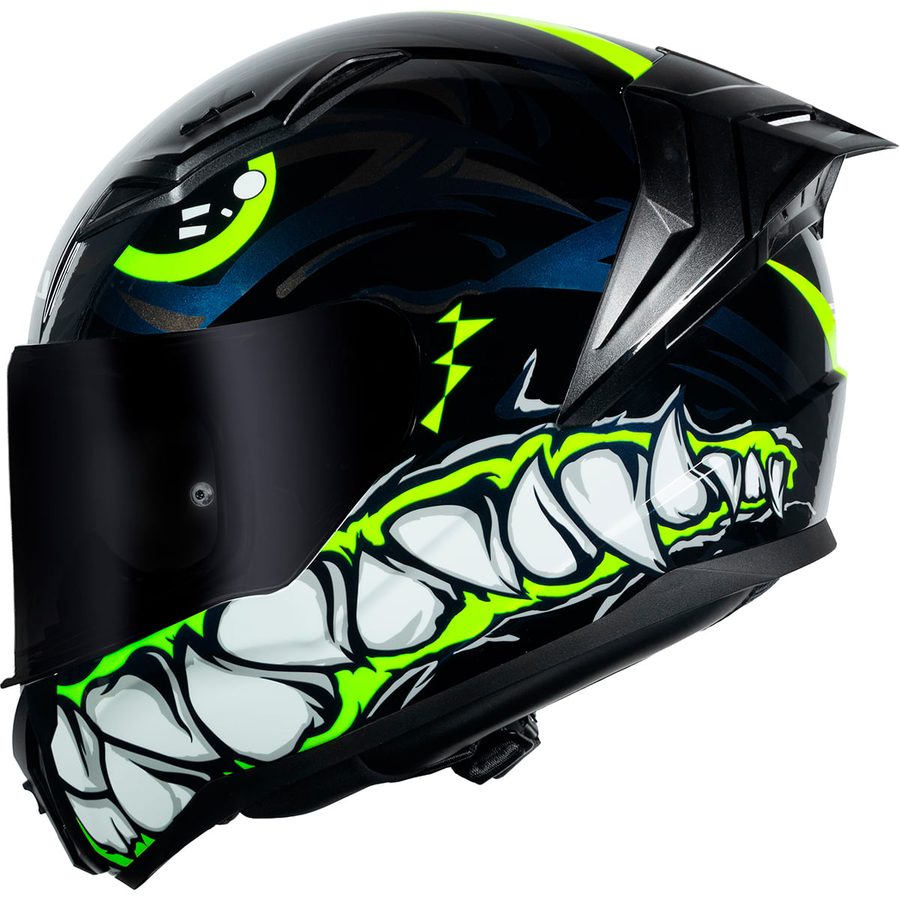 Capacete LS2 FF810 Vigo Sarbul Preto/Verde