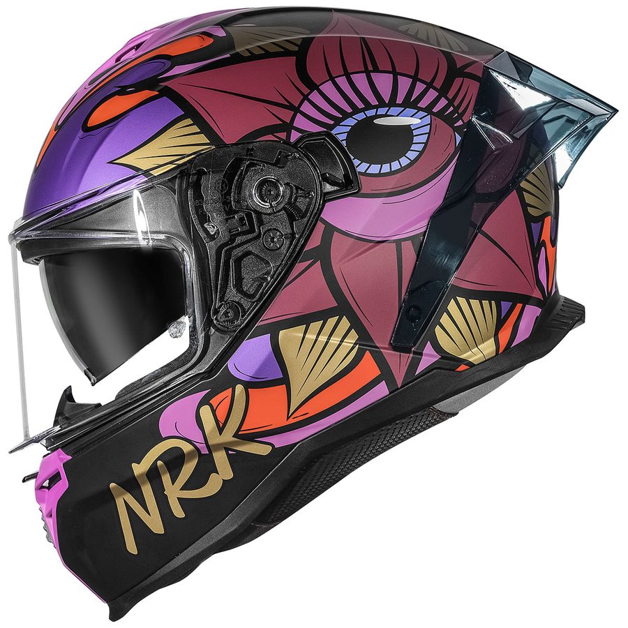 Capacete Norisk Strada 2 Lotus Rosa/Roxo