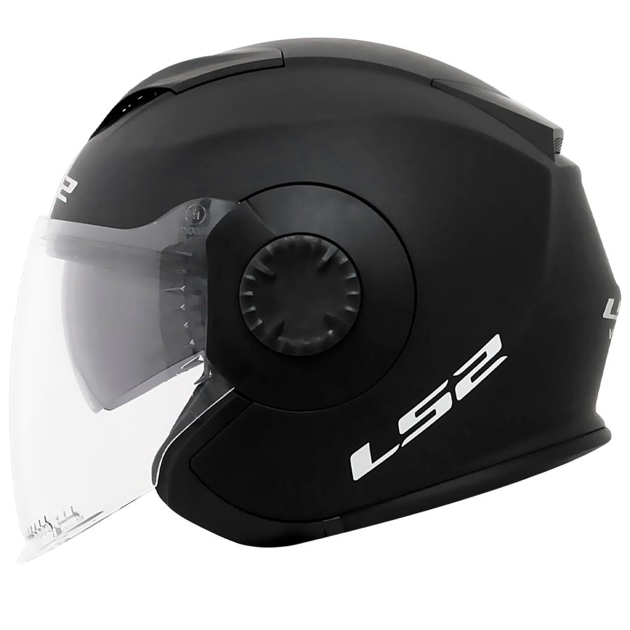 Capacete LS2 OF570 Verso Preto Fosco