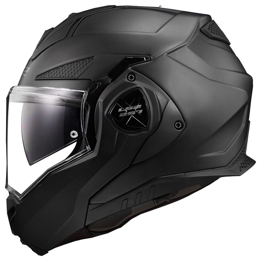 Capacete LS2 FF901 Advant X Articulado/Robocop - Preto Fosco