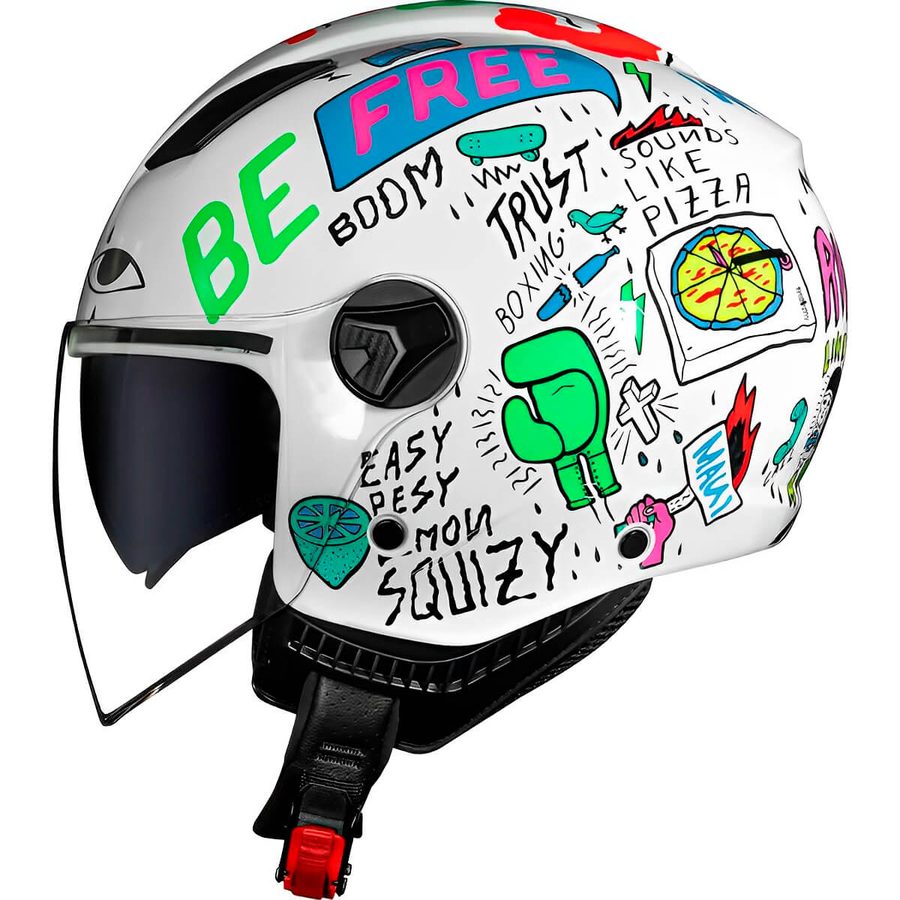 Capacete Norisk Orion SV Free Branco