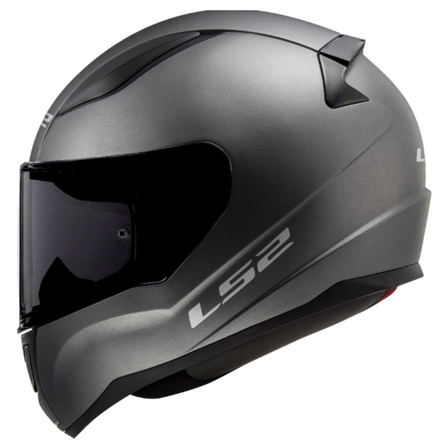 Capacete LS2 FF353 Rapid Titanium Cinza Fosco