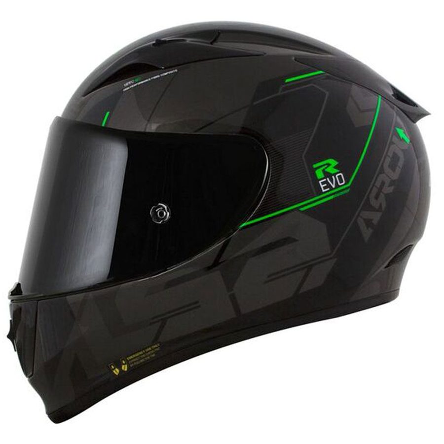 Capacete LS2 FF323 Arrow R Techno Cinza Verde