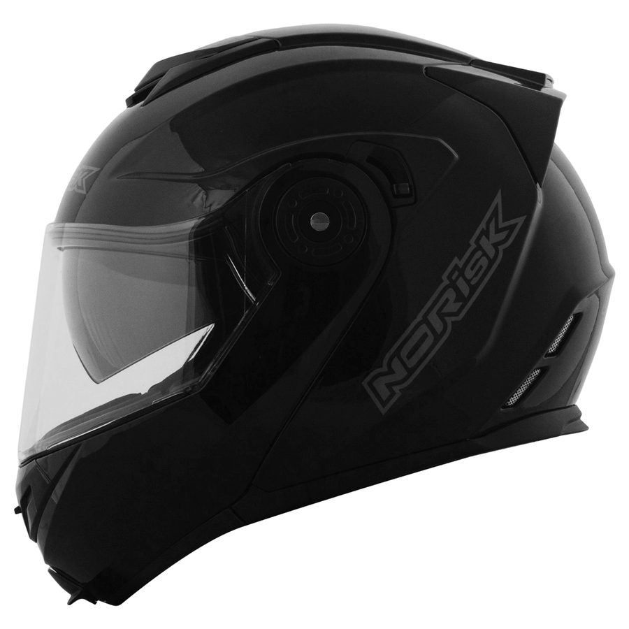 Capacete Norisk FF345 Articulado/Robocop - Preto Fosco