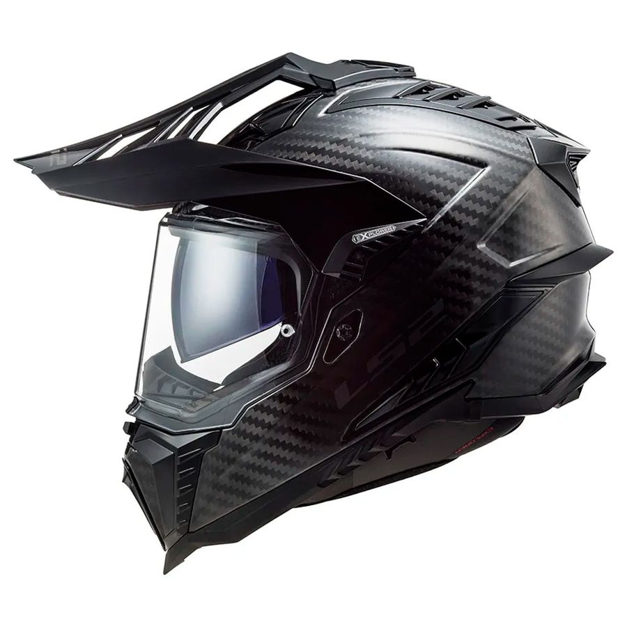 Capacete LS2 MX701 Explorer Carbon Cross/Off - Road - Preto